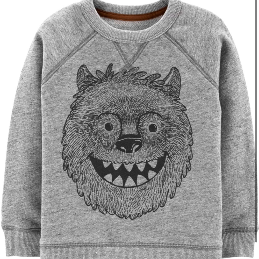 Carter’s Yeti Sweatshirt NWT